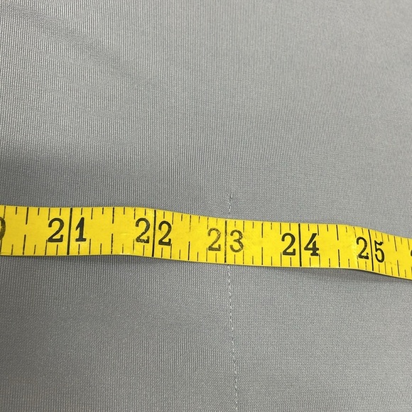 NWOT Bob Mackie Wearable Art Gray Floral Blouse Short Sleeve Kaftan M - Picture 6 of 12